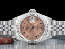 Rolex Datejust Lady 26 Rosa Jubilee Pink Flamingo Roman Dial 69174 